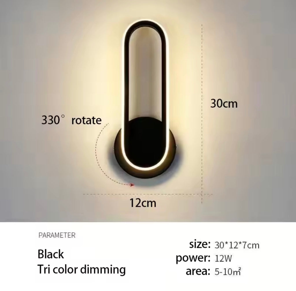 Modern Rotatable LED Wall Light