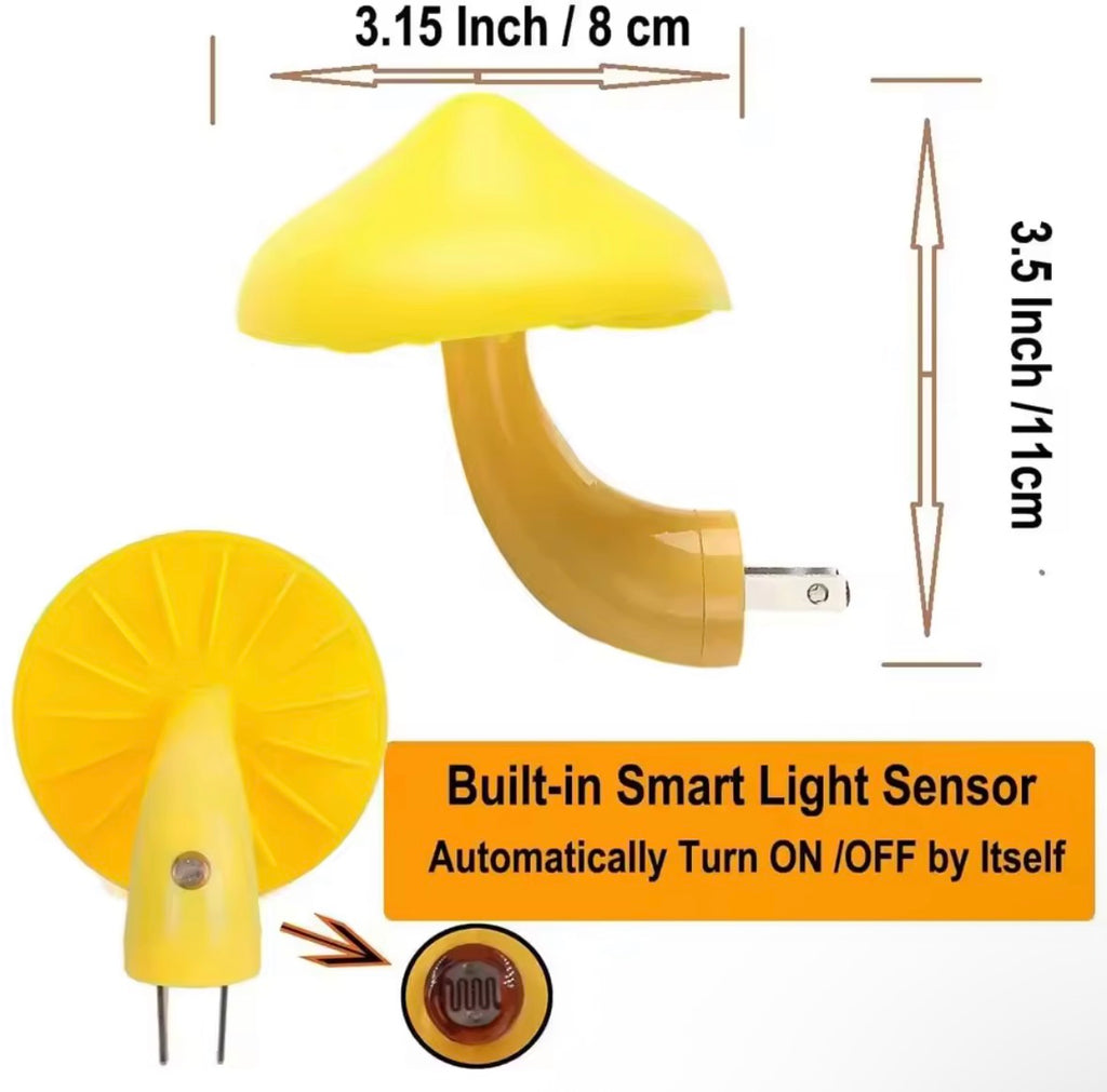 Sensor LED Mushroom Night Light