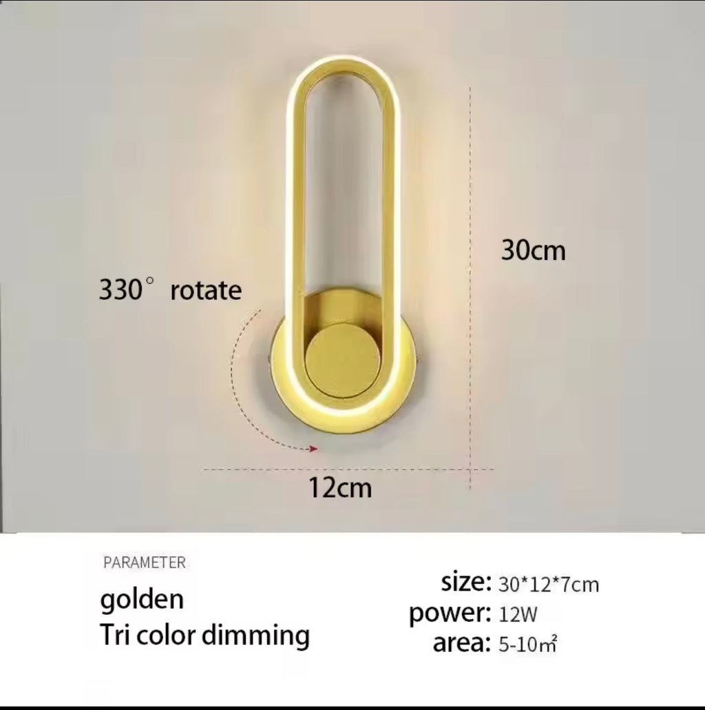 Modern Rotatable LED Wall Light