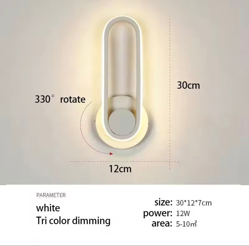 Modern Rotatable LED Wall Light