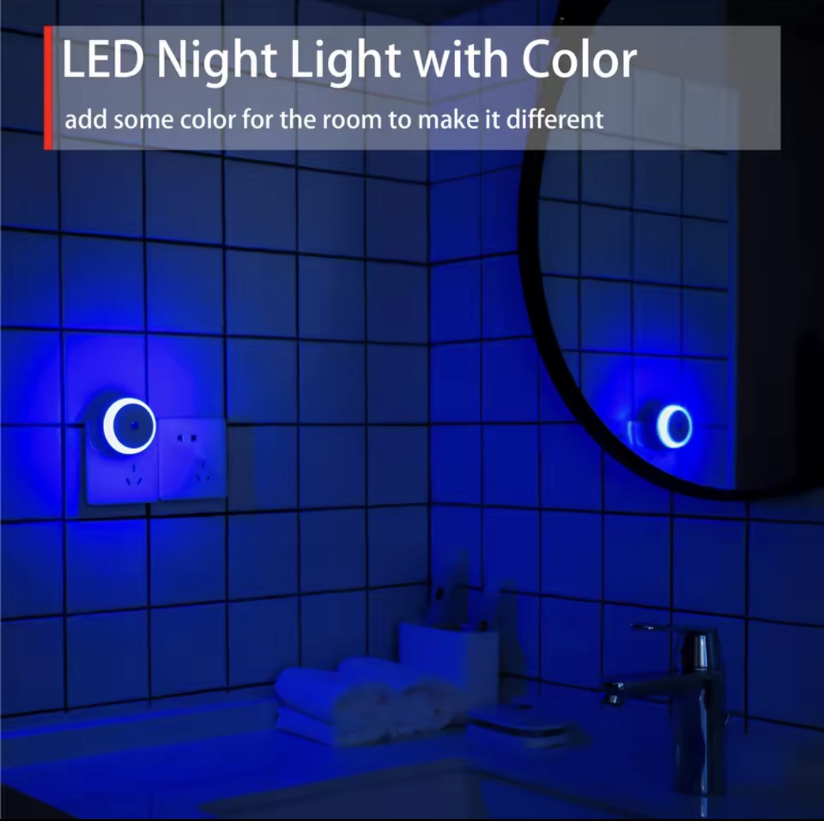 Smart LED Night Light Plug